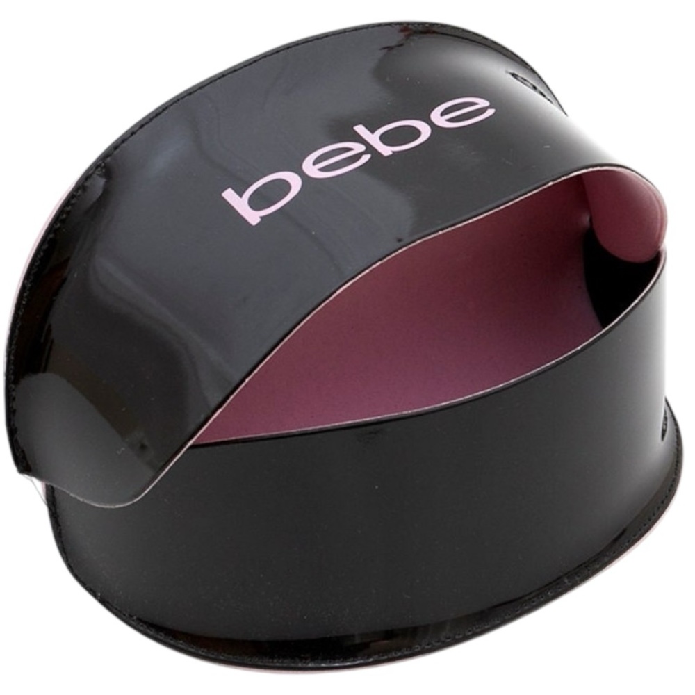 👓 BEBE Black & Pink Sunglass / Eyeglass Case